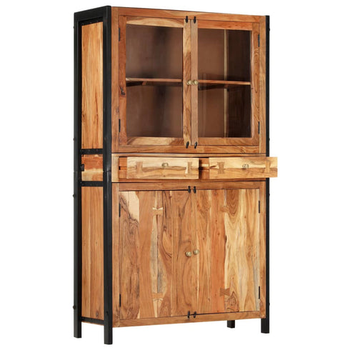 Rustika Rowe -  Highboard 100x40x175 cm Solid Acacia Wood
